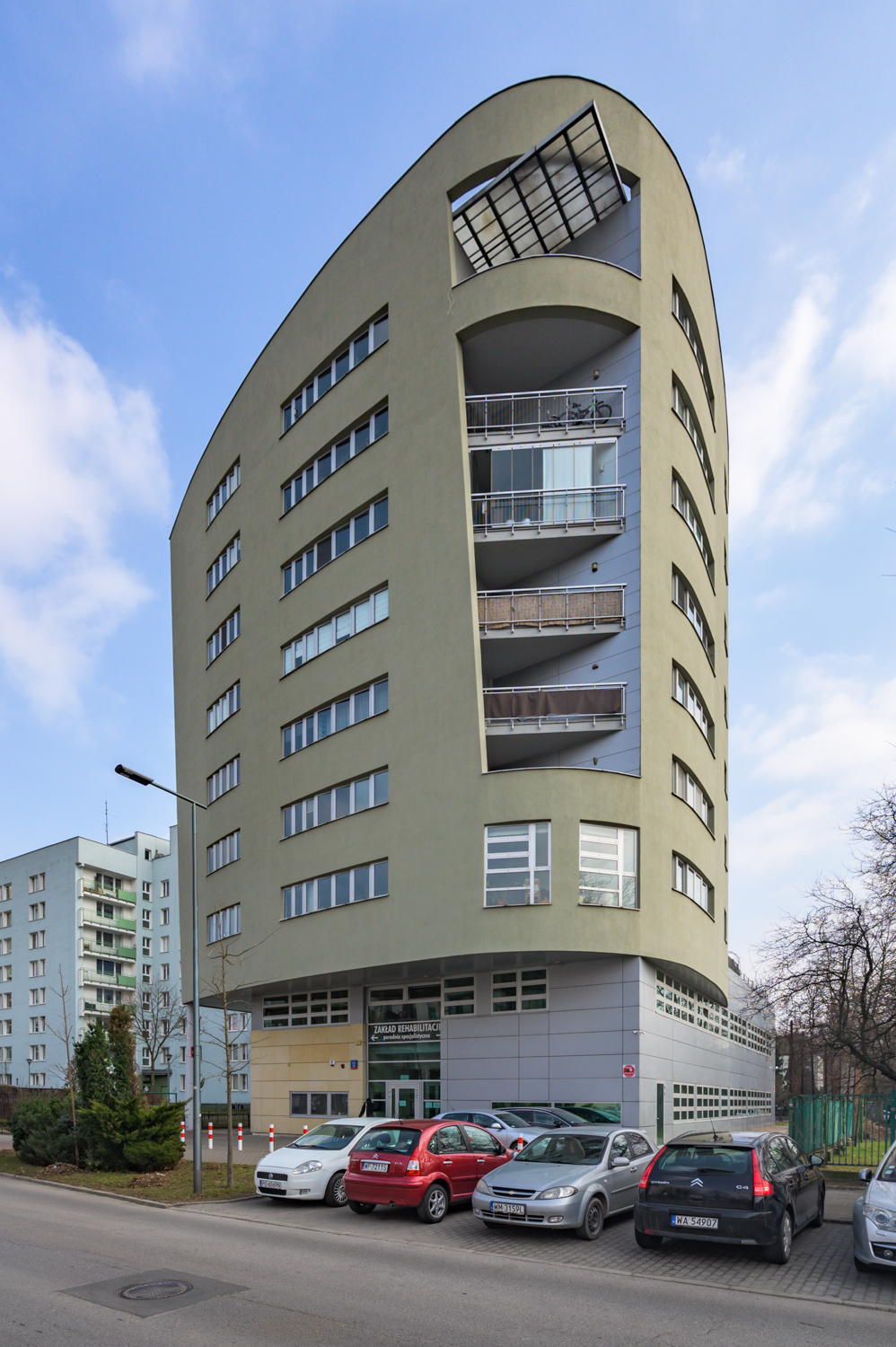 Zdjęcie architektury budynku Budynek mieszkalno-usługowy